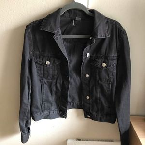 Vintage Black Denim Jacket
